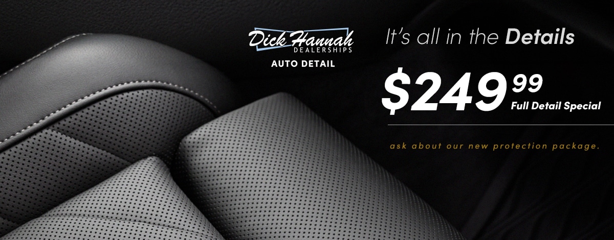 Auto Detailing coupons near me | Dick Hannah Detailing